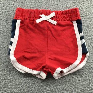 Limited Too Girl's Jersey Knit Running‎ Shorts Red 2T